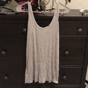 VS oversized low back tank